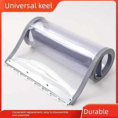 Pvc塑料空调透明软门帘铁骨隔断门帘磁铁自吸四季防风保暖店铺使