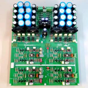 彷高文Goldmund-27型Hi-Fi经典发烧全分立 欧陆风格DIY前级放大板
