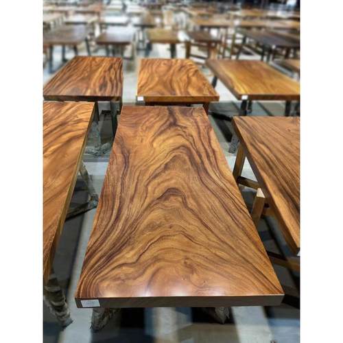 南美胡桃木大板茶桌黑胡桃办公会议桌实木茶台原木餐桌书桌面整板