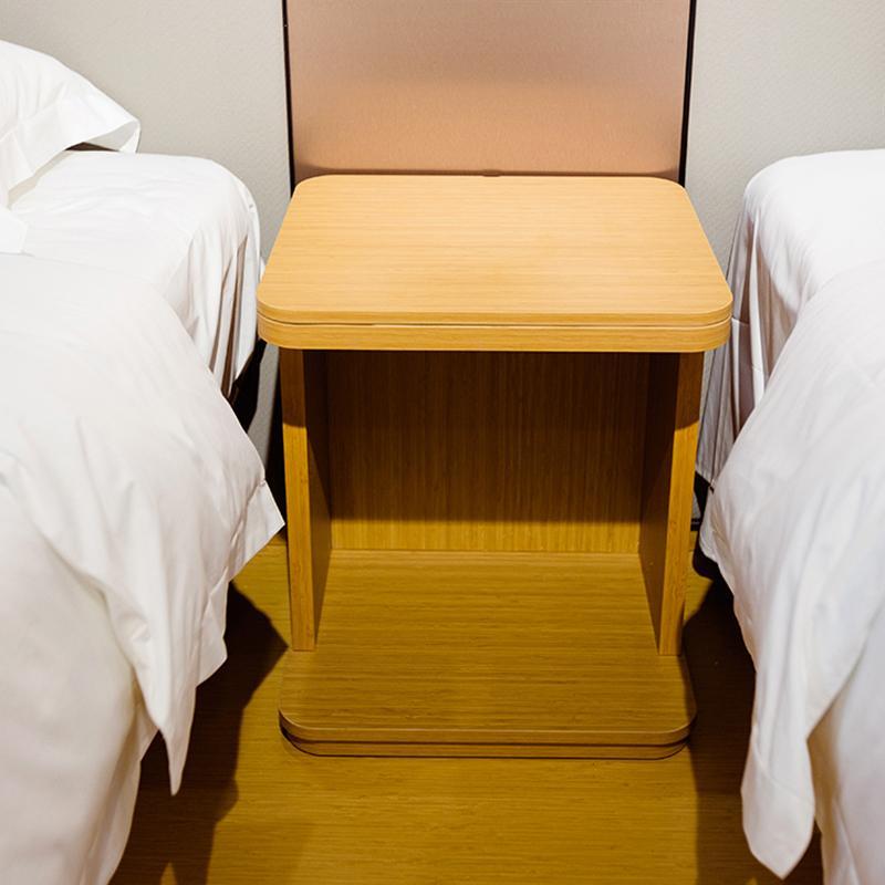 酒店家具标间床头柜民宿公寓厂家定制快捷商务宾馆客房单双人床