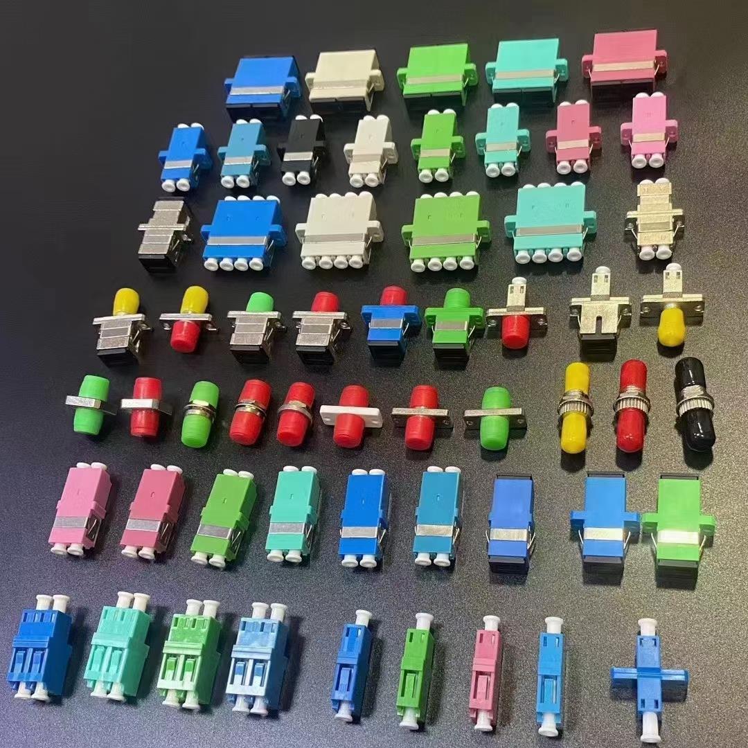 电信级 单工SC光纤适配器SC/UPC单工法兰盘 SC耦合器SC光纤法兰盘