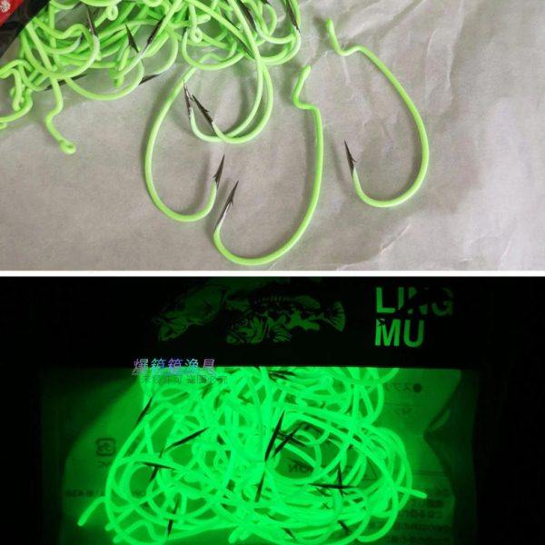大包9003宽腹夜光曲柄钩夜光钩路亚倒钓海钓船钓黑头鳕鱼钩鲈鱼钩,户外/登山/野营/旅行用品,鱼钩,淘宝优惠券,粉丝福利购,淘宝优惠卷