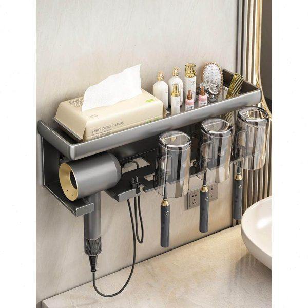 德国DMSEIKO牙刷置物架浴室吹风机支架壁挂式洗漱杯口杯牙具架子,家庭/个人清洁工具,浴室角架/置物架,淘宝优惠券,粉丝福利购,淘宝优惠卷