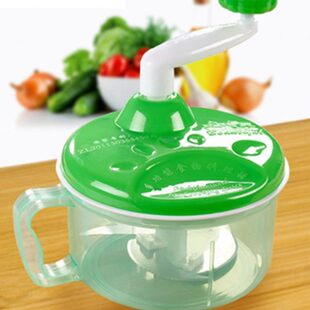 比特芙多功能碎菜机切菜器手摇蔬菜搅碎机搅蒜器手动绞馅机搅拌机