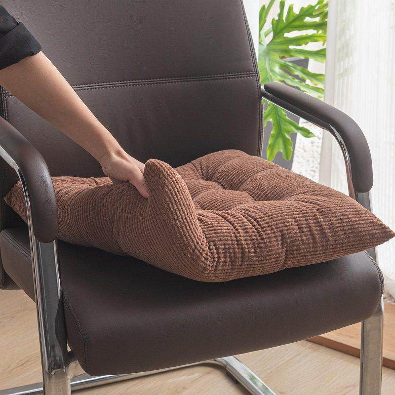 灯芯绒玉米粒九针坐垫办公桌椅垫学生沙发垫榻榻米垫冬季纯色垫子,居家布艺,椅垫,淘宝优惠券,粉丝福利购,淘宝优惠卷