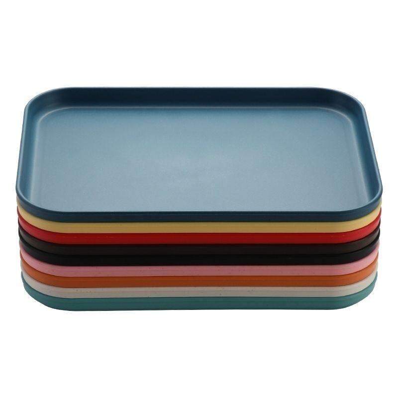 北欧ins托盘家用茶杯水杯茶盘塑料客厅茶几杯子长方形水果餐盘,餐饮具,餐用托盘,淘宝优惠券,粉丝福利购,淘宝优惠卷