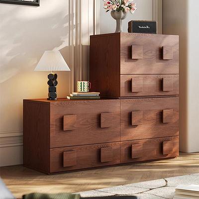 中古风实木卡门柜斗柜客厅收纳柜电视机柜玄关柜组合柜卧室床头柜