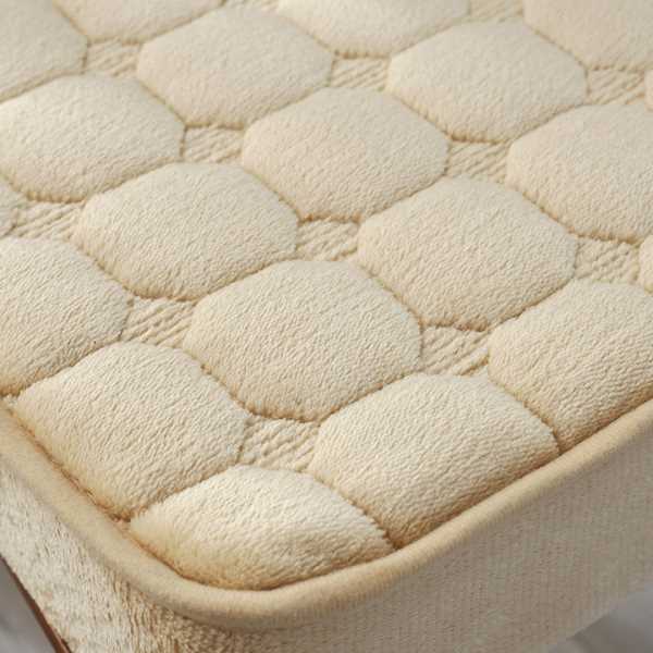 冬季毛绒加厚坐垫海绵防滑坐垫公室椅子屁股垫公坐垫极凯