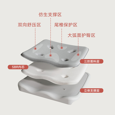 【新品】育才云感儿童学习椅子久坐透气可升降家用小学生写字座椅