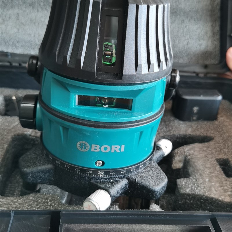 博日LG608绿光激光水平仪2/3/5线水准仪高精度强光投线仪家装测绘