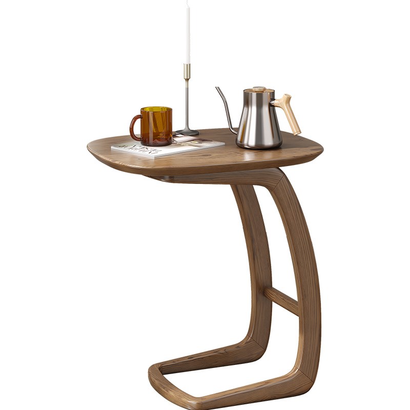 全实木小茶几沙发边几角几小户型白蜡木阳台小茶桌笔记本桌床头桌