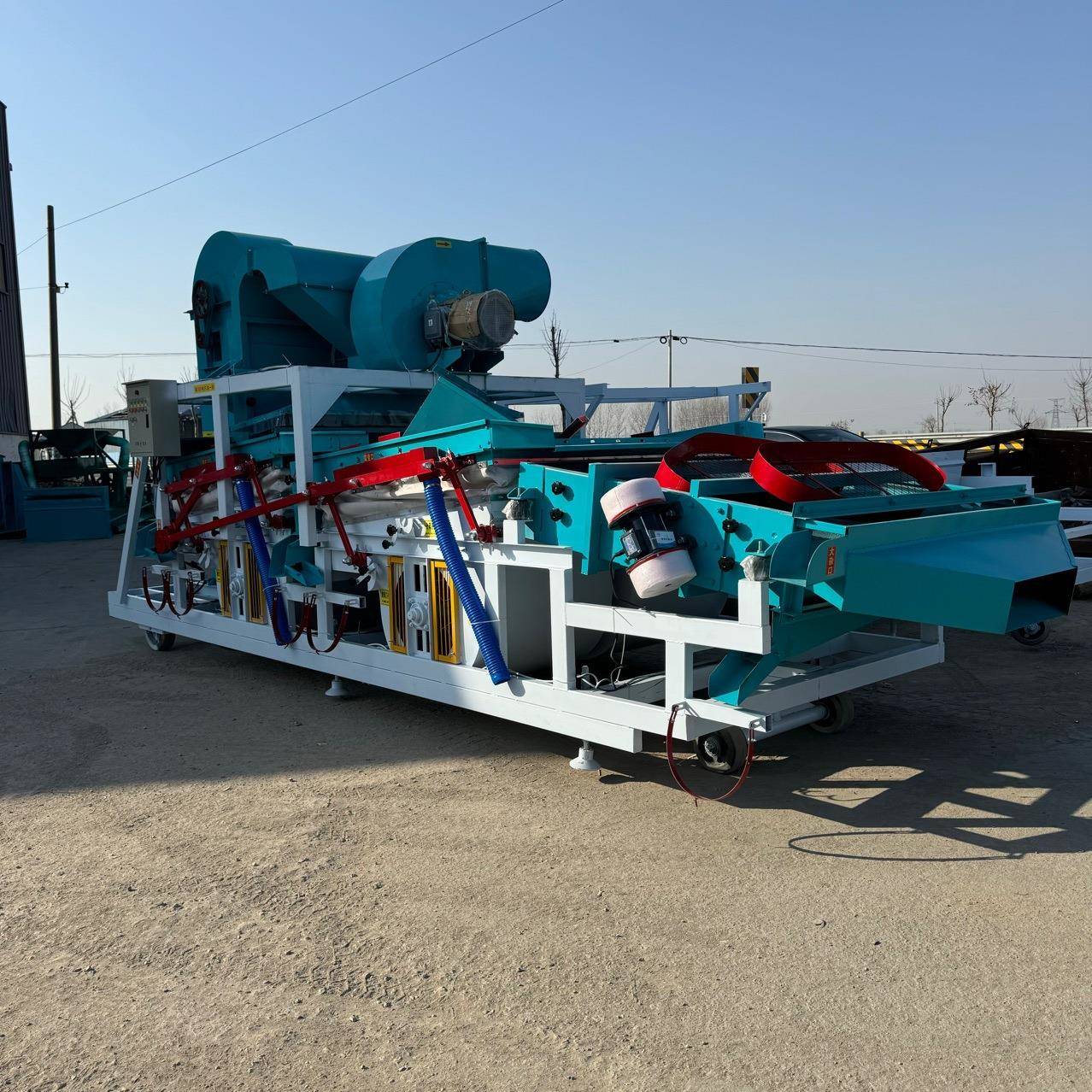 玉米双比重精选筛粮食筛振动筛小麦高粱清理筛高精度筛分高效