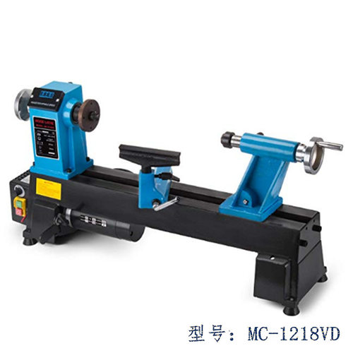 小型木工车床 DIY家庭数显无级变速车床 木旋车床 调速小车床