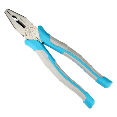 工业级老虎钳8寸钢丝钳斜口钳尖嘴钳手工钳子家用手钳包邮多功能