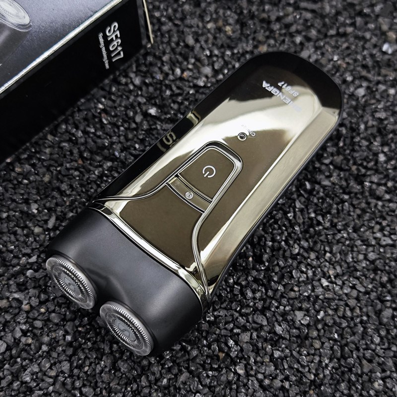 盛发男士剃须刀电动充电旋转式刮胡子刀便携式递须刀须刨剔须刀