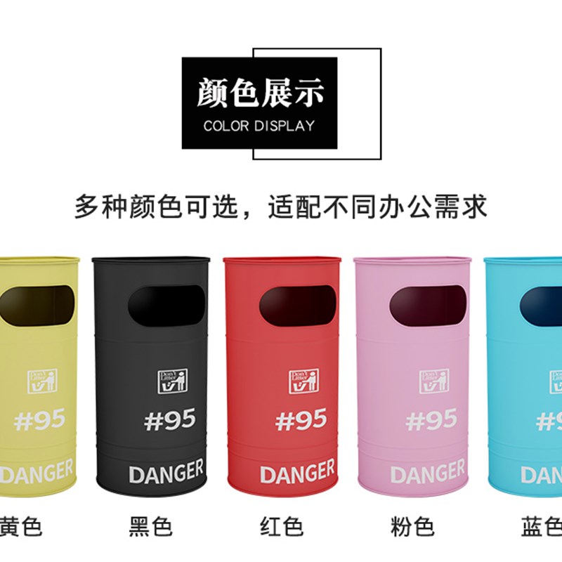 复古铁艺工业风做旧大号消防栓垃圾桶创意餐厅个性酒吧装饰品摆件