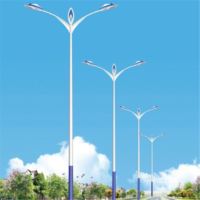 现货6米海螺灯杆5米A字臂灯杆8米双臂路灯led10米双臂路灯