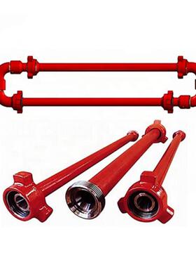 工厂销售压裂专用环形管汇整体高压硬管线105MPA高压直管