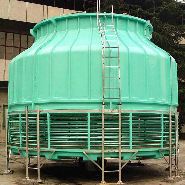 玻璃钢冷却厂家直供质量保证200t(吨)普通民用圆形逆流凉水塔