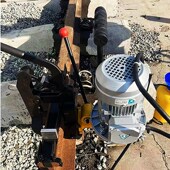 内燃式 钻孔打孔机 DZG 成德 31型电动空心钻孔机 钢轨用打眼机