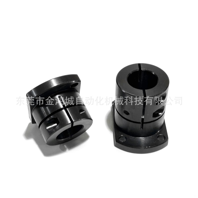 切边法兰开口导向轴支座光轴固定座STHWCB STHWCBL12/16/20/25/30