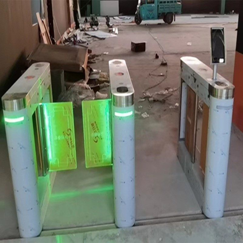 深圳直销人行通道全自动自动健身房摆闸翼闸人脸刷卡管理工地系统