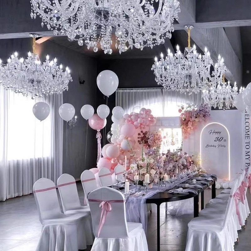 工厂直销水晶吊灯欧式客厅餐厅家用卧室灯别墅酒店餐厅装饰灯