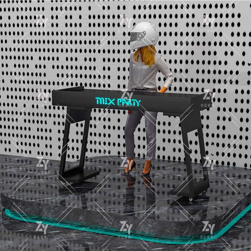 厂家ktv酒吧发光dj台移动打碟台打碟机小型桌子调音台操作台支架