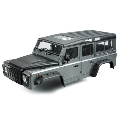1/10仿真313轴距攀爬车壳路虎卫士D110硬壳TRX4 SCX10 90046车壳