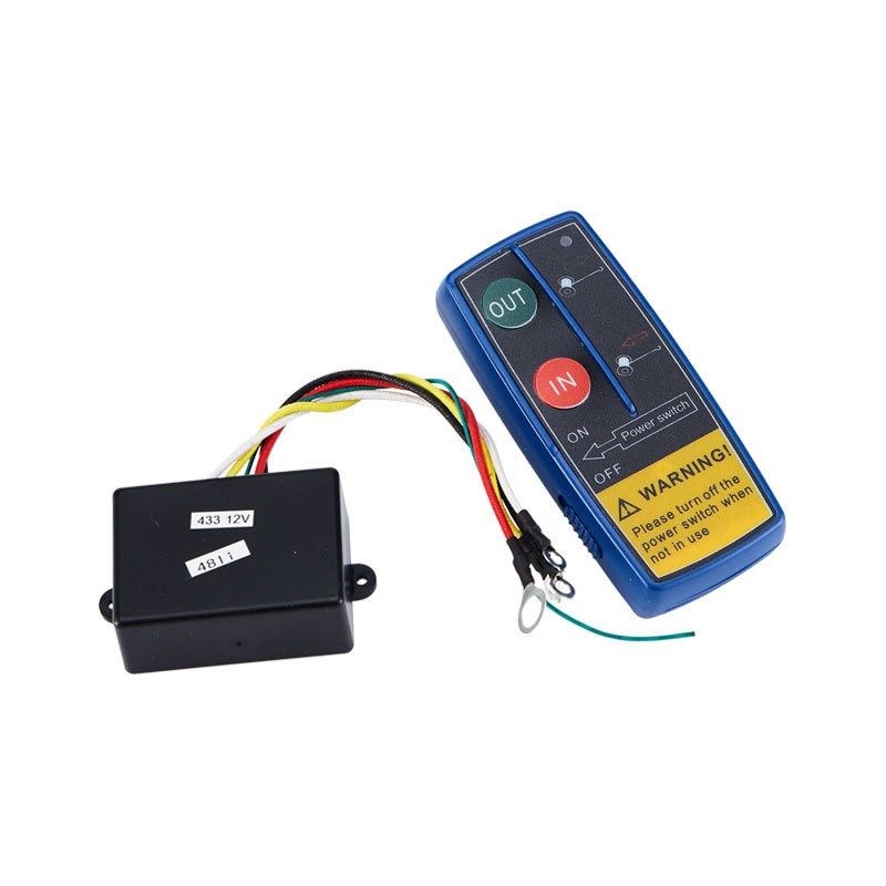 普力绞车12V越野车电动绞盘/车载小吊机电动绞盘/汽车绞盘4500磅