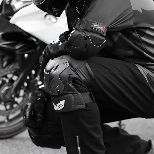 WOSAWE摩托车成人骑行滑雪滑冰户外运动保护套护肘护膝套装