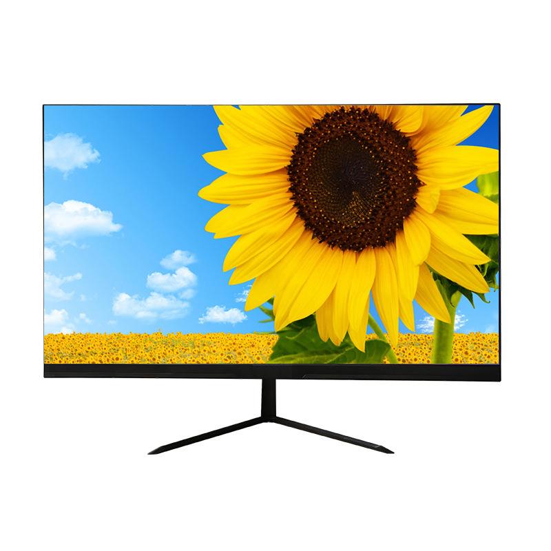 外贸出口21.5英寸75Hz无边框显示器电脑显示器办公游戏全新屏3Ms