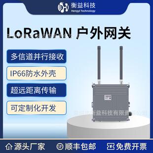 LoRawan户外网关4G/5G无线LoRa高覆盖基站物联网智能网关厂家现货