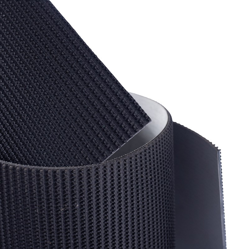 定制PVC草坪爬坡花纹防滑传送带运输带 打草机专用尼龙皮带输送带