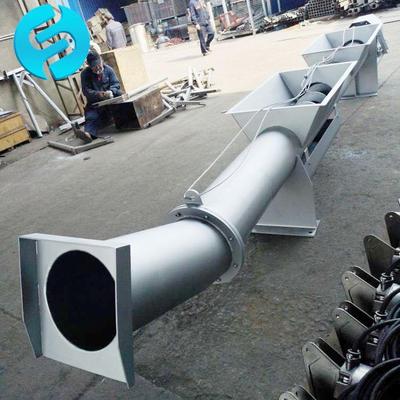 不锈钢螺旋输送机厂家螺旋输送机兰江WLS无轴螺旋输送机型号