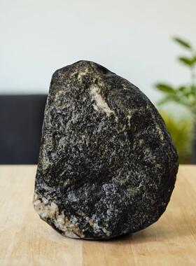 北岳恒山石敢当泰山石镇宅靠山景观石办公室客厅补角天然原石摆件