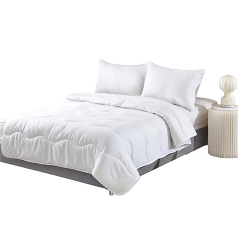 酒店整张羽丝绒被子聚酯纤维被化纤被民宿宾馆被芯冬被加厚春秋被