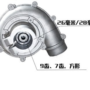 割草机水泵头强力型汽油电动割灌机配件多功能通用抽水灌溉工具