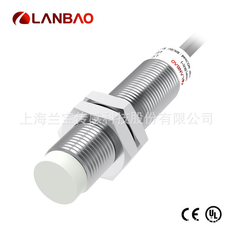兰宝金属感应器LR12XBN04DNO 30V非埋NPN常开4mm 电感式接近开关
