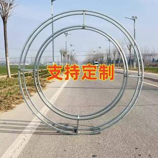 婚庆拱门彩虹门架子加厚桁架花门架子吊顶圆环桁架门背景道具摆件