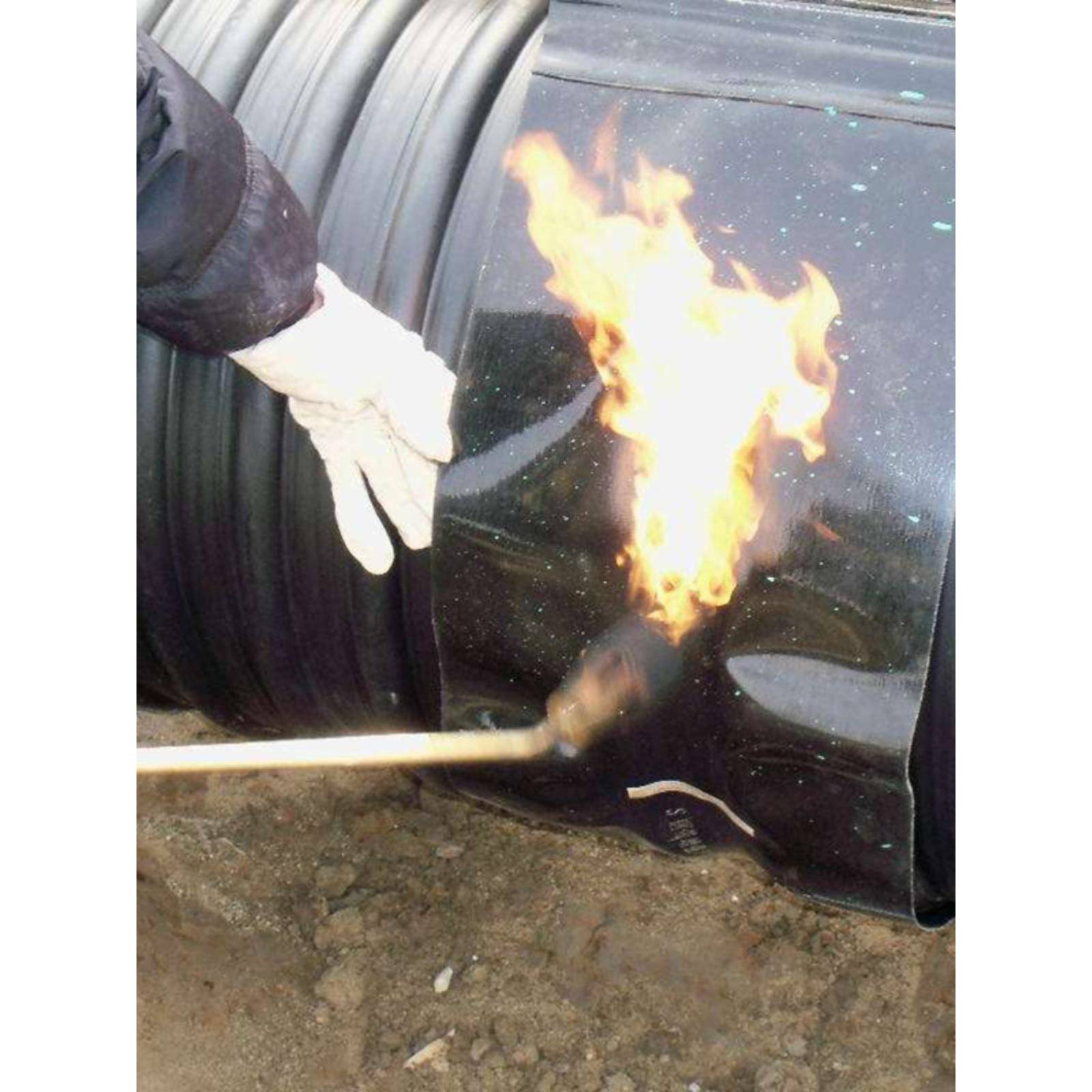 波纹管热缩套 钢带管热收缩带200 300 检查井直接头 修补漏 厂家