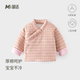 新生儿宝宝加厚100g夹棉和尚服男女保暖护肚上衣婴儿秋冬棉袄内衣