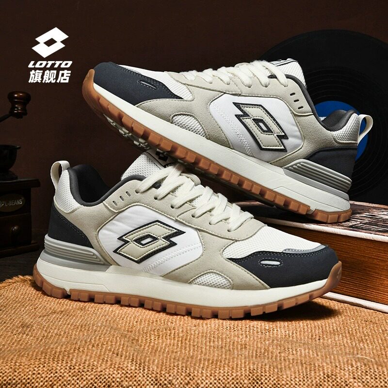 LOTTO乐途男鞋潮流百搭休闲运动鞋2025春夏新款防滑低帮舒适板鞋