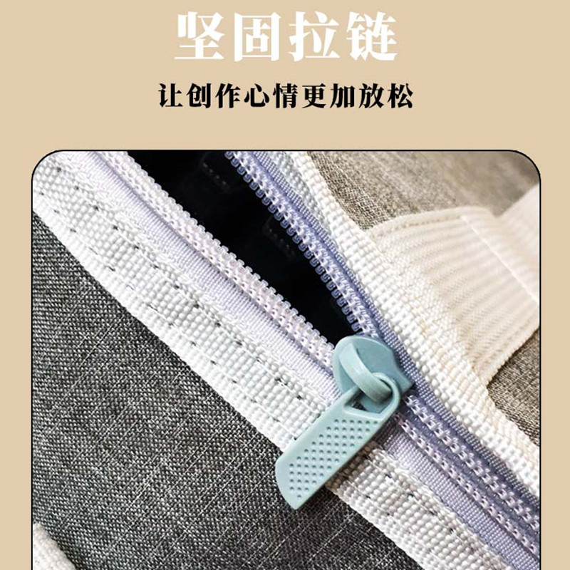 马克笔收纳盒60/80/160/240色加底座多功能笔袋笔盒文具盒储存盒