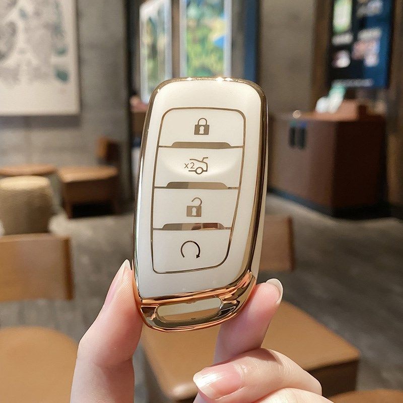 适用于长安cs95汽车钥匙套cs85Coupe包cs35Plus锁匙高档保护壳扣