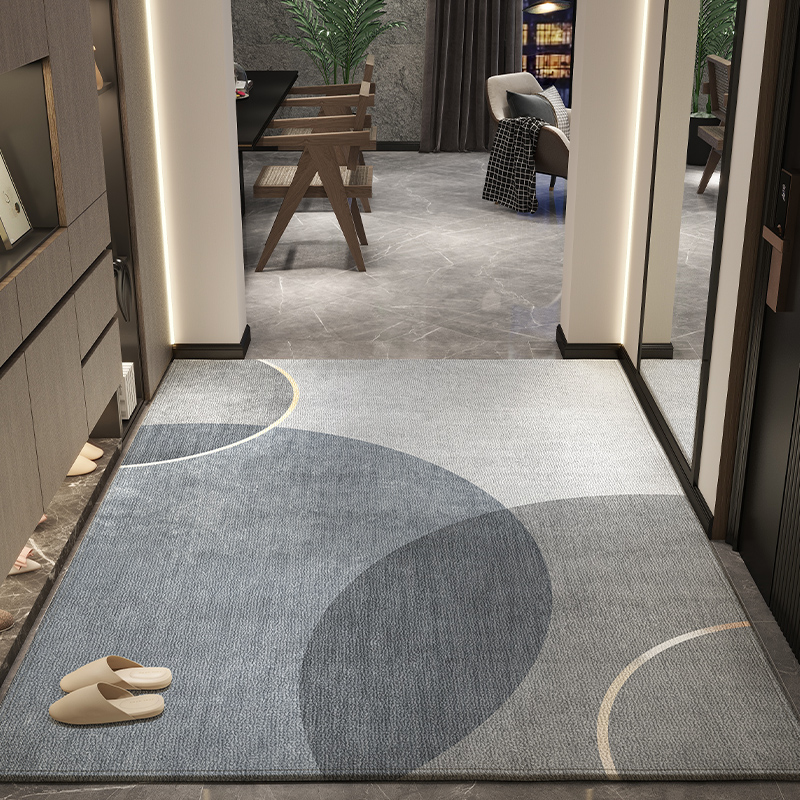 入户门地垫高级感耐脏防滑进门口垫免洗可擦玄关家用客厅地毯门垫