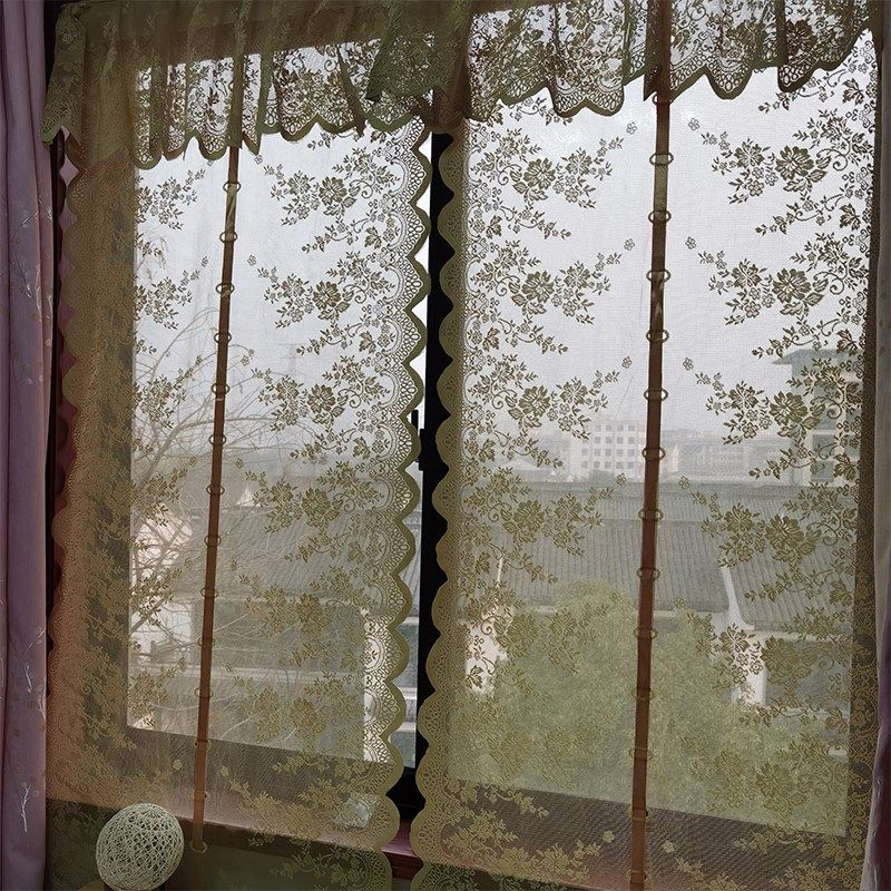 隔断帘飘窗网纱扇形提拉帘魔术贴客厅窗帘厨房纱帘罗马帘阳台门帘,居家布艺,定制窗帘,淘宝优惠券,粉丝福利购,淘宝优惠卷