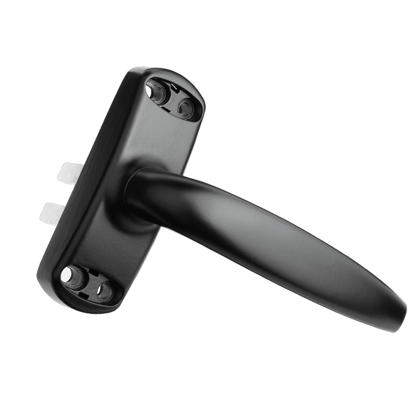 断桥铝合金窗传动执手50平开阳台窗户联杆手柄内外推拉把手锁扣