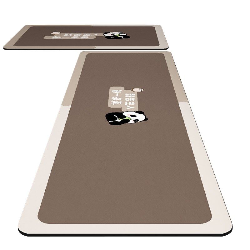 厨房专用地垫免洗可擦长条垫硅藻泥吸水吸油防滑耐脏脚垫进门门垫,居家布艺,厨房地垫,淘宝优惠券,粉丝福利购,淘宝优惠卷