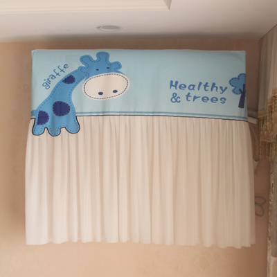 防直吹月子空调罩挂机开机不取卧室内空调挡风帘挡风板遮风防尘套